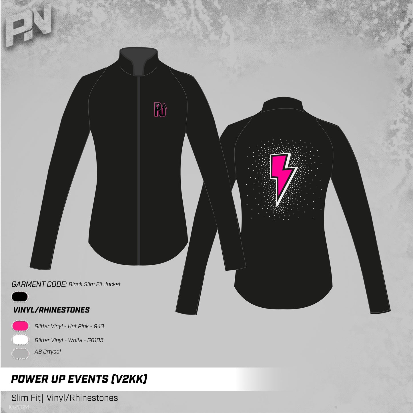 Power Up Slim Fit Jacket