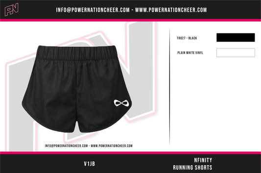 Nfinity Rhinestone Runner Shorts