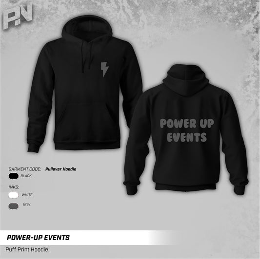 Power Up Puff Print Hoodie